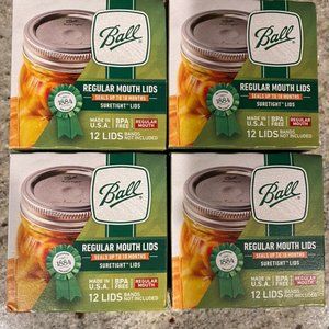 Ball Regular Mouth Lids Mason Jars
